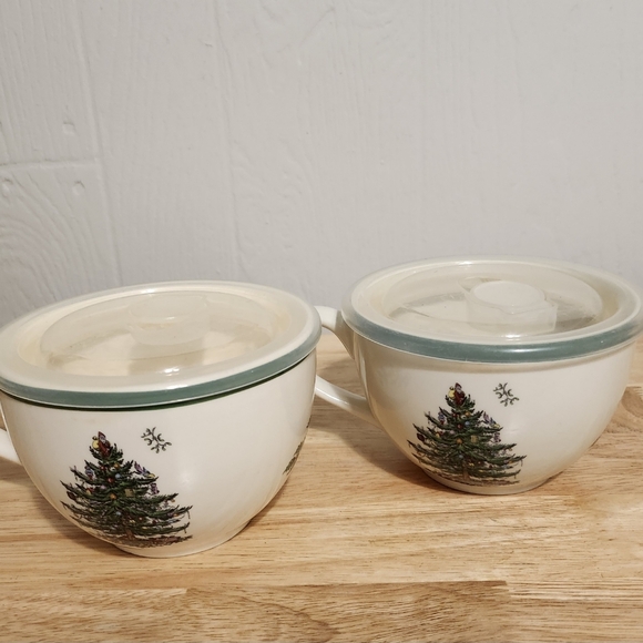Spode Christmas Tree Jumbo Cup & Lid (1) - Picture 6 of 10